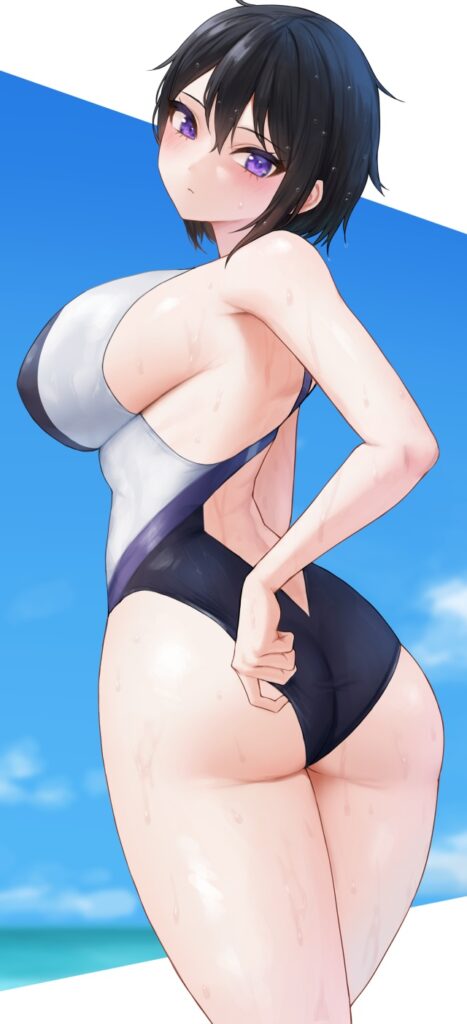 競泳水着のエロ画像 8