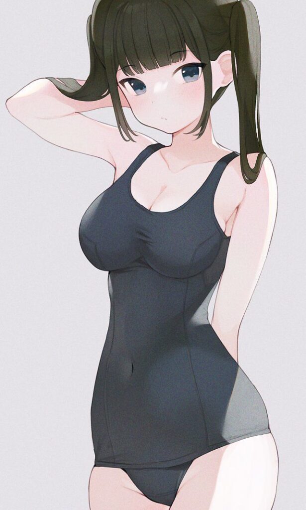スク水のエロ画像 20