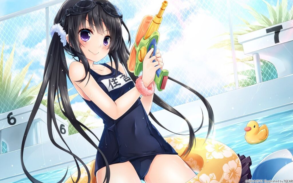 スク水のエロ画像 13