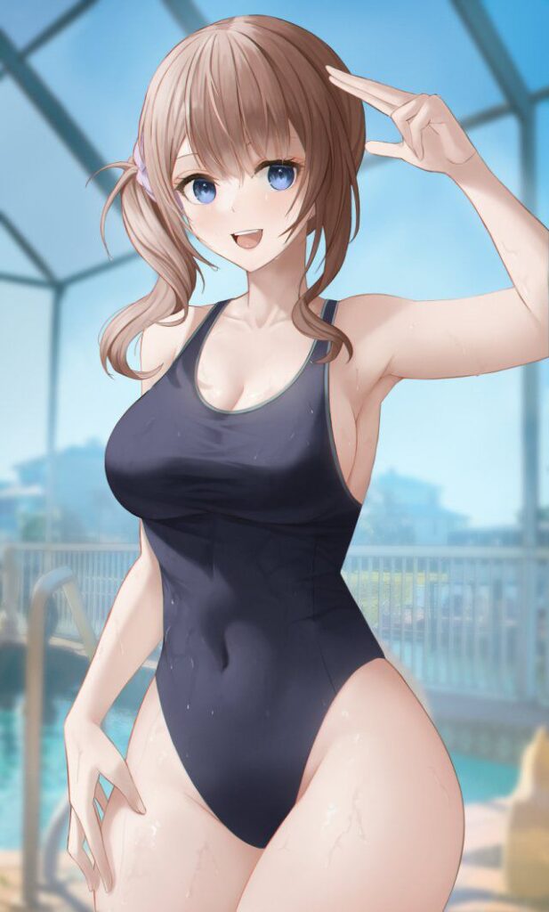 スク水のエロ画像 14