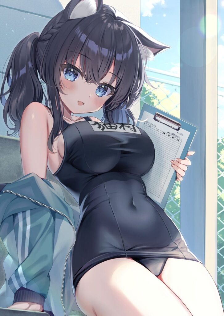 スク水のエロ画像 15