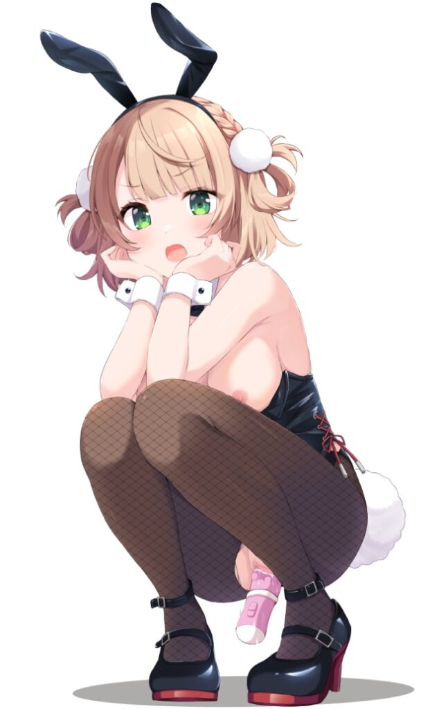 うんこ座りのエロ画像 13