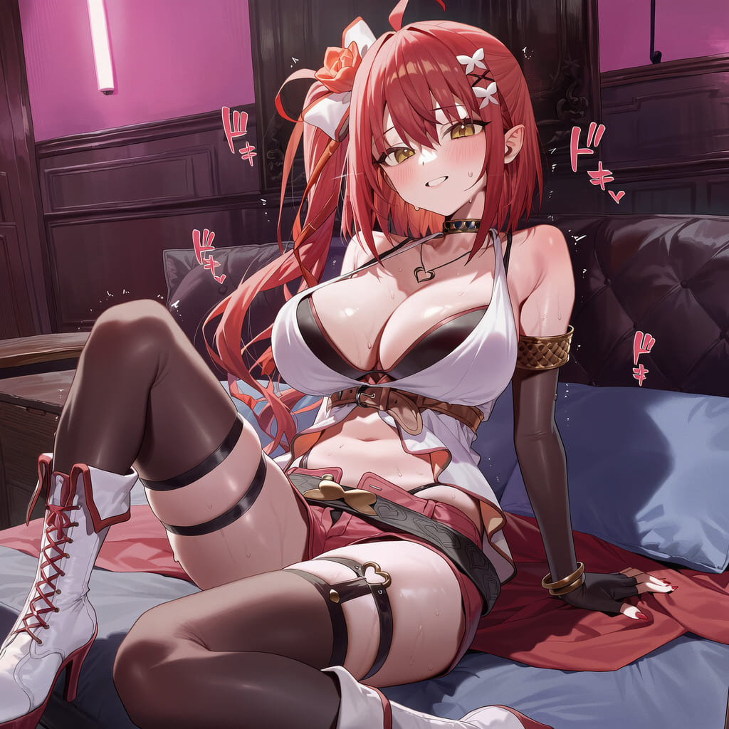 赤髪のエロ画像 11