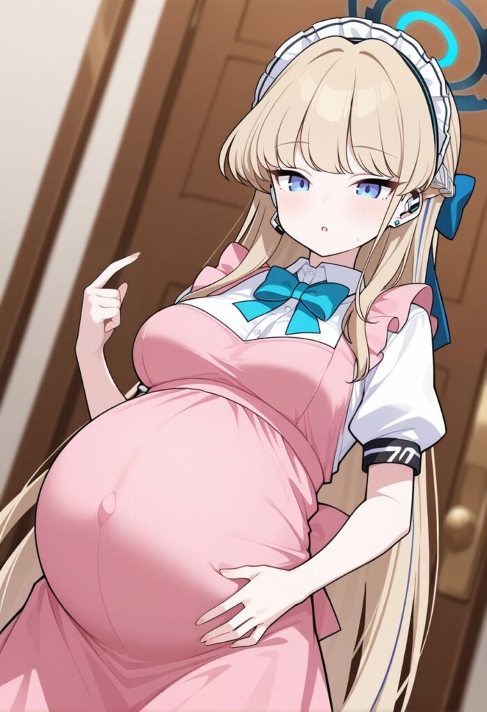ボテ腹のエロ画像 11