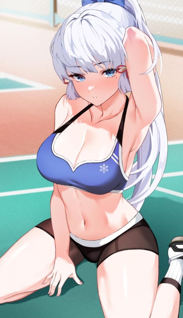 銀髪のエロ画像 1