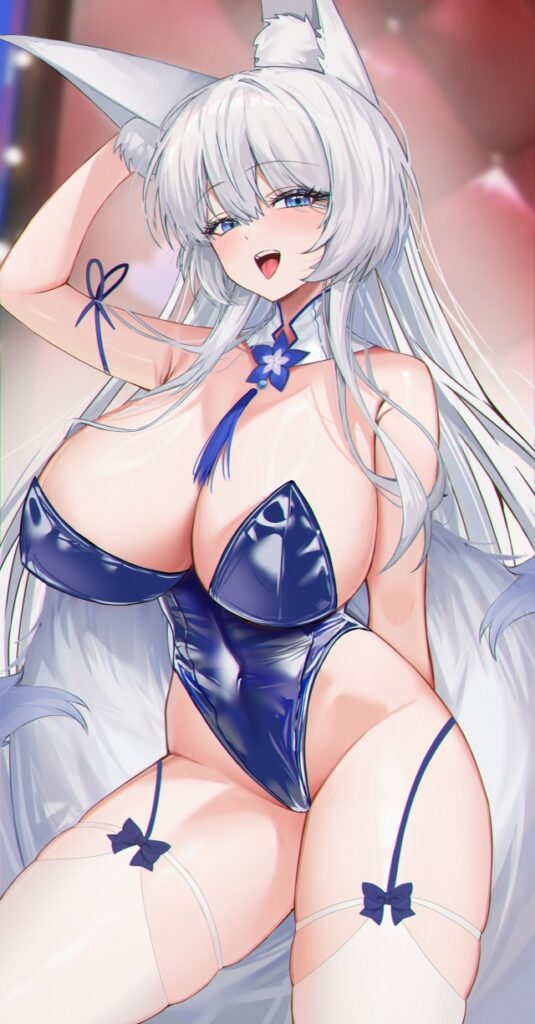 銀髪のエロ画像 5