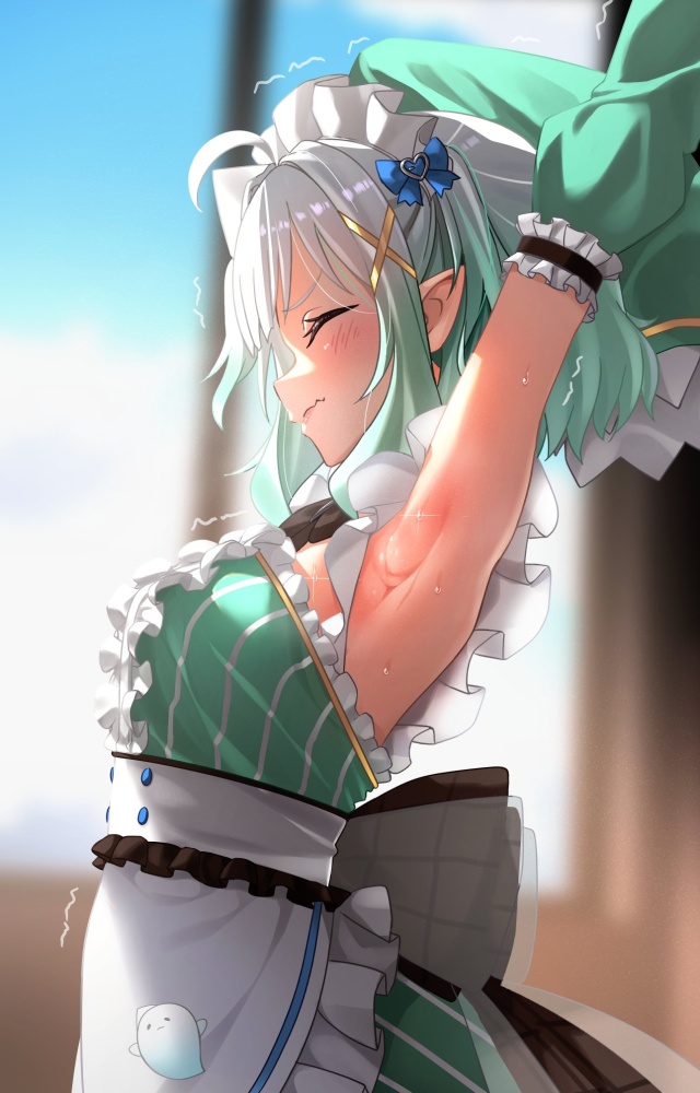銀髪のエロ画像 11