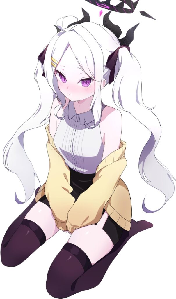 銀髪のエロ画像 8