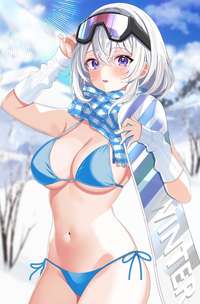 銀髪のエロ画像 17