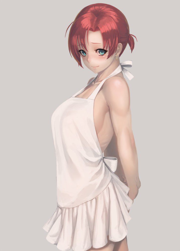 裸エプロンのエロ画像 9