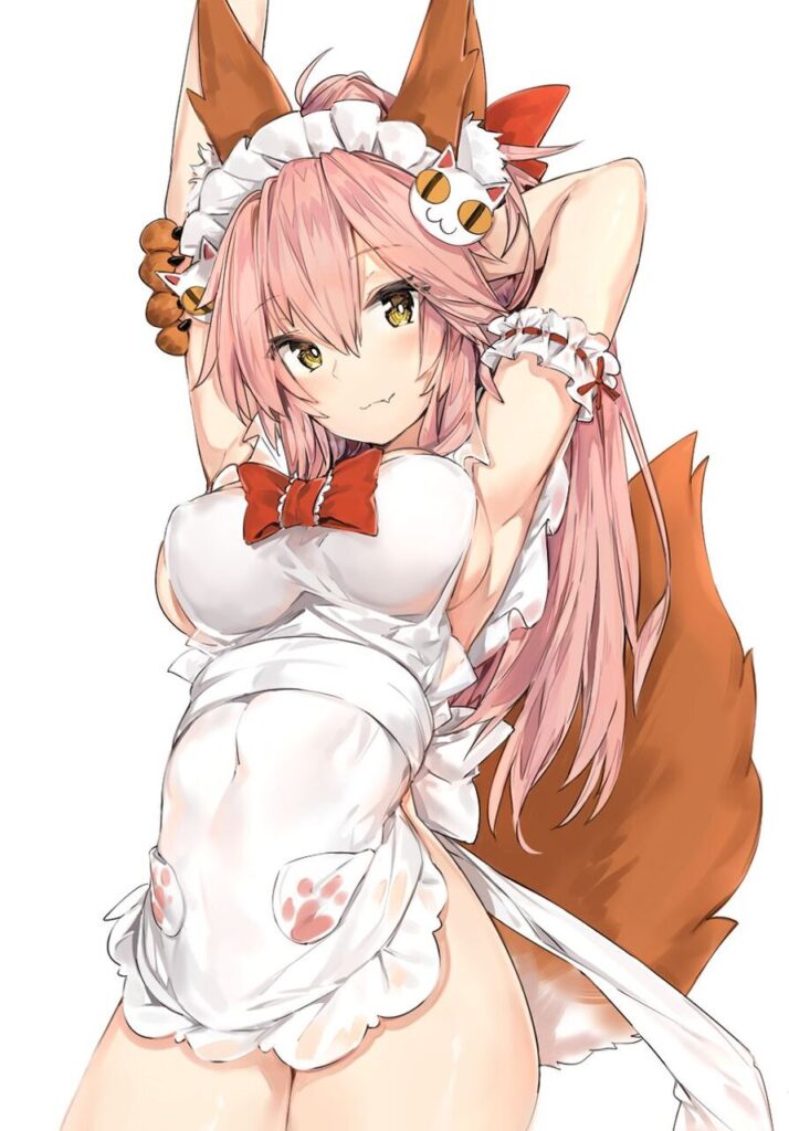 裸エプロンのエロ画像 12