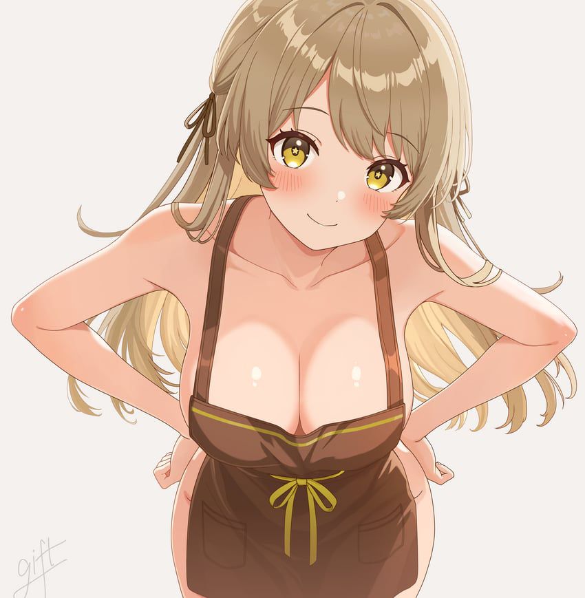 裸エプロンのエロ画像 4