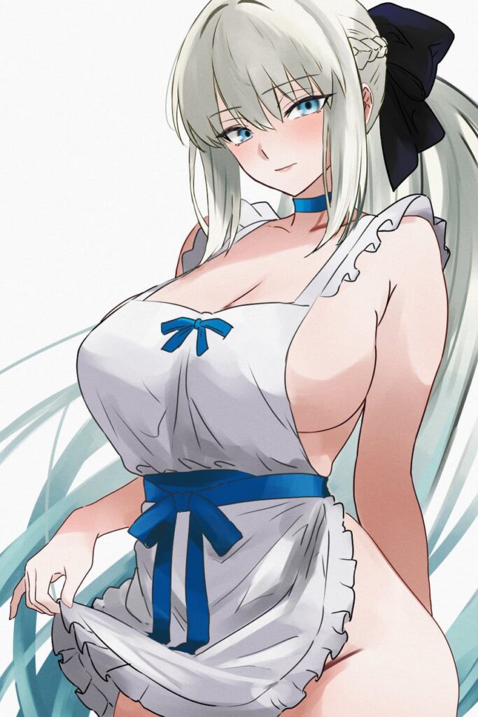 裸エプロンのエロ画像 8