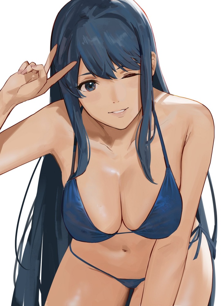 胸チラのエロ画像 7