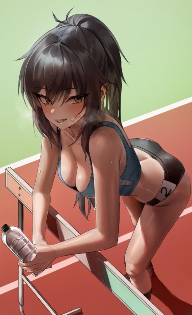 胸チラのエロ画像 9