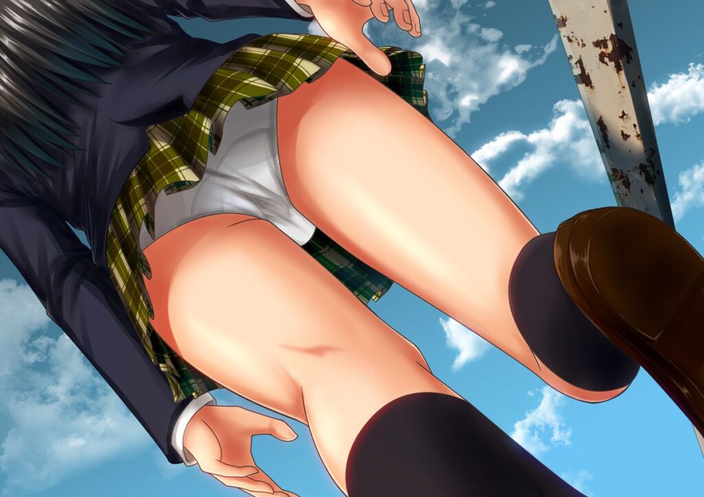 ローアングルのエロ画像 13