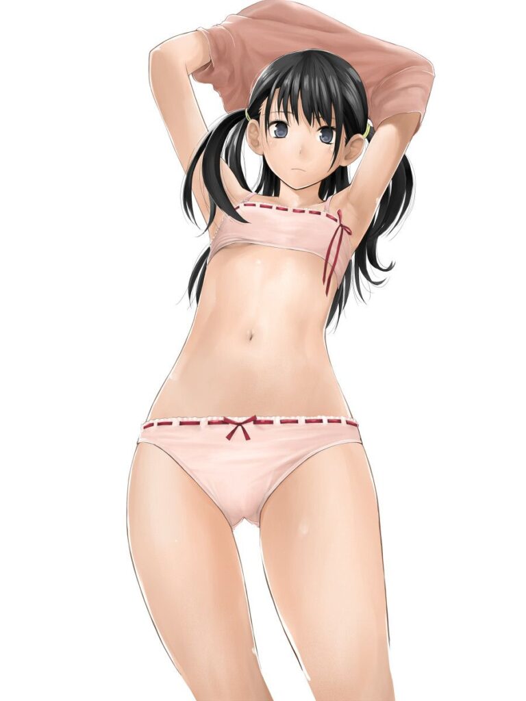 ローアングルでしこれる二次エロ画像ください！ 20枚