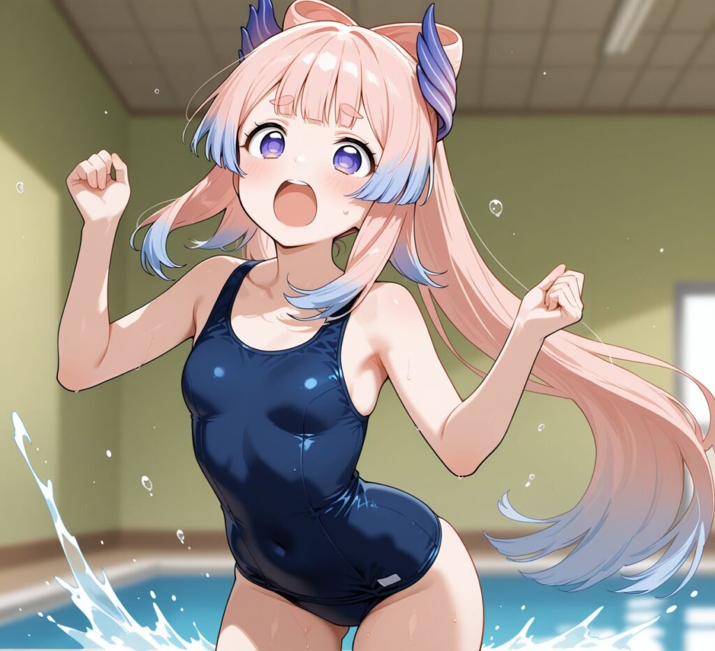 スク水のエロ画像 3