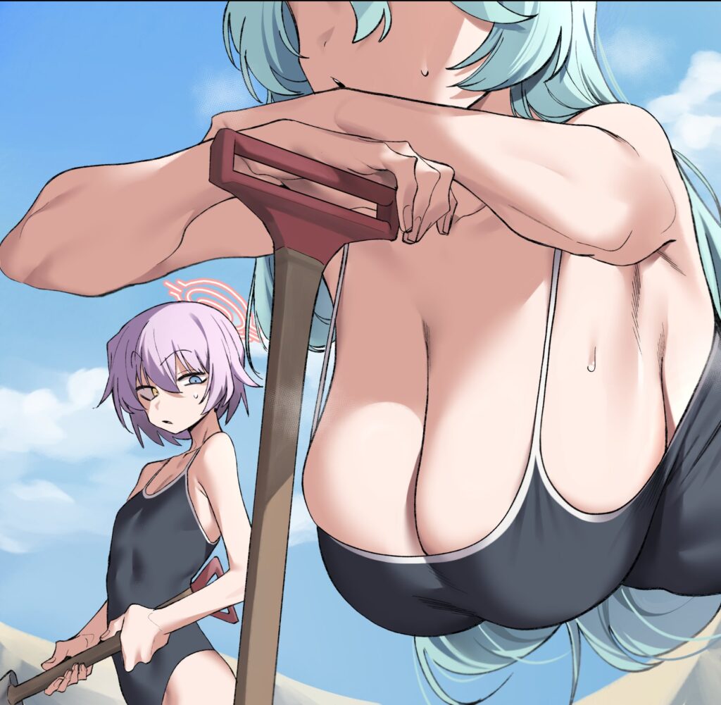 スク水のエロ画像 11