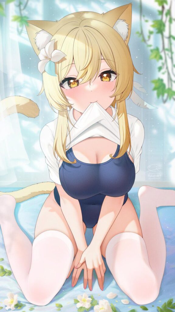 スク水のエロ画像 20