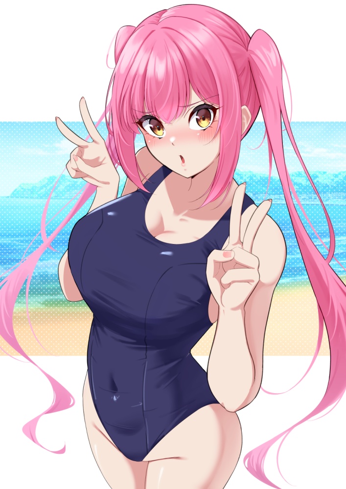 スク水のエロ画像 1