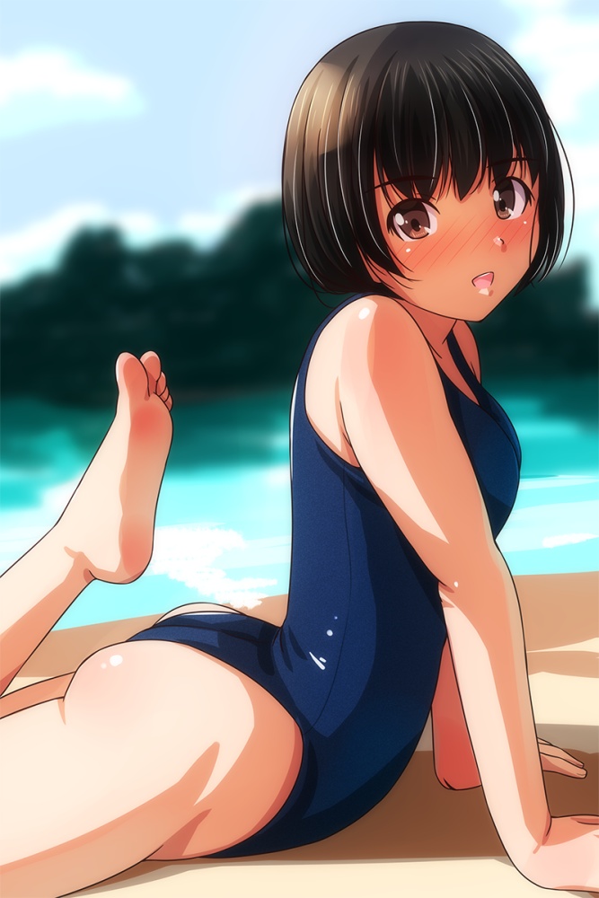 スク水のエロ画像 10