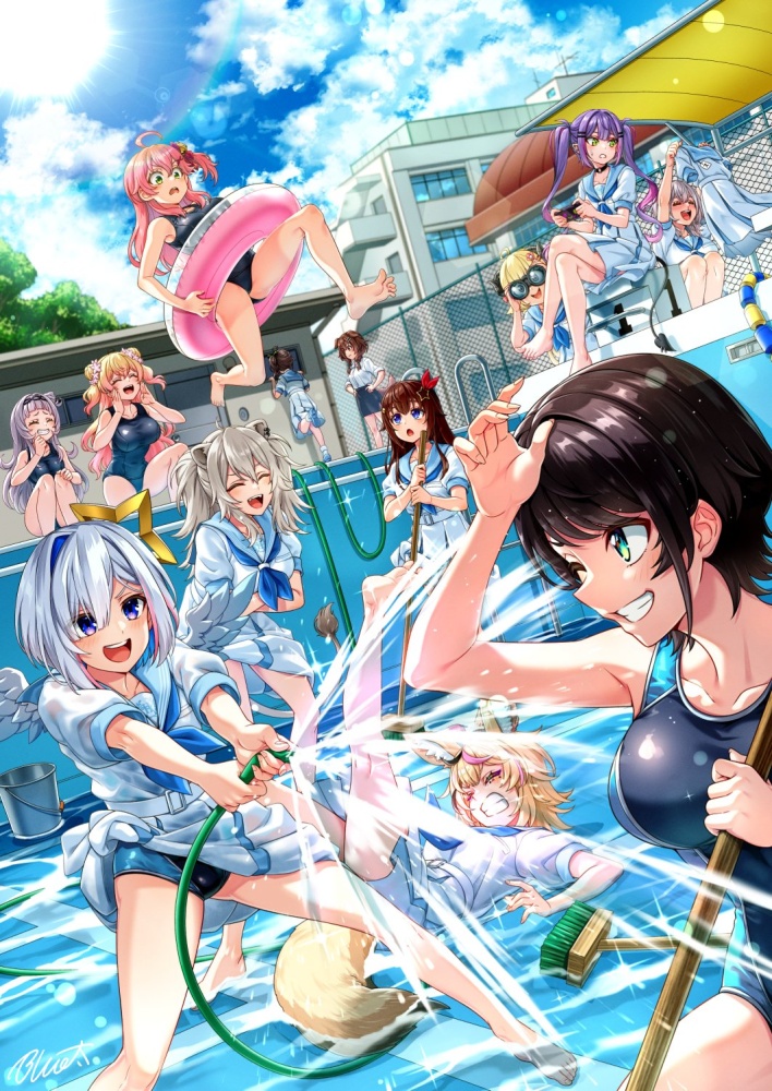 スク水のエロ画像 17