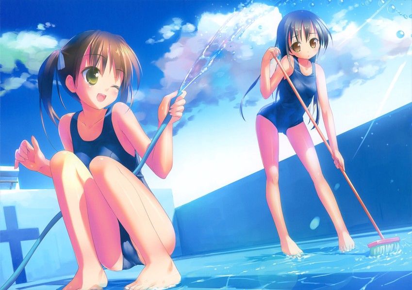 スク水のエロ画像 12