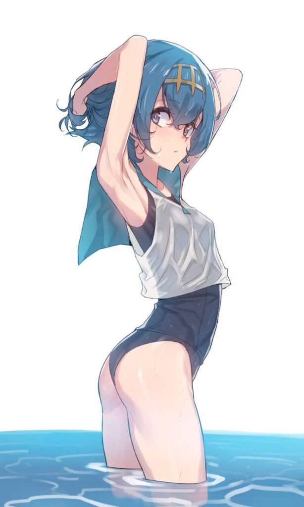 スク水のエロ画像 10