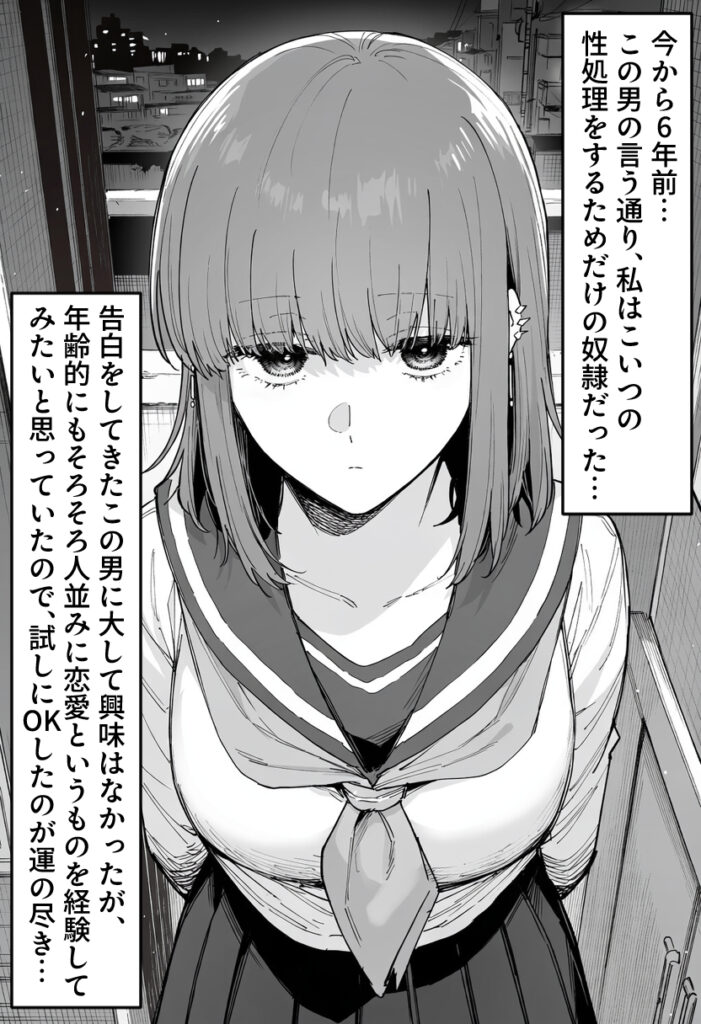 スーパーの裏でヤニ吸うふたりのエロ画像 16
